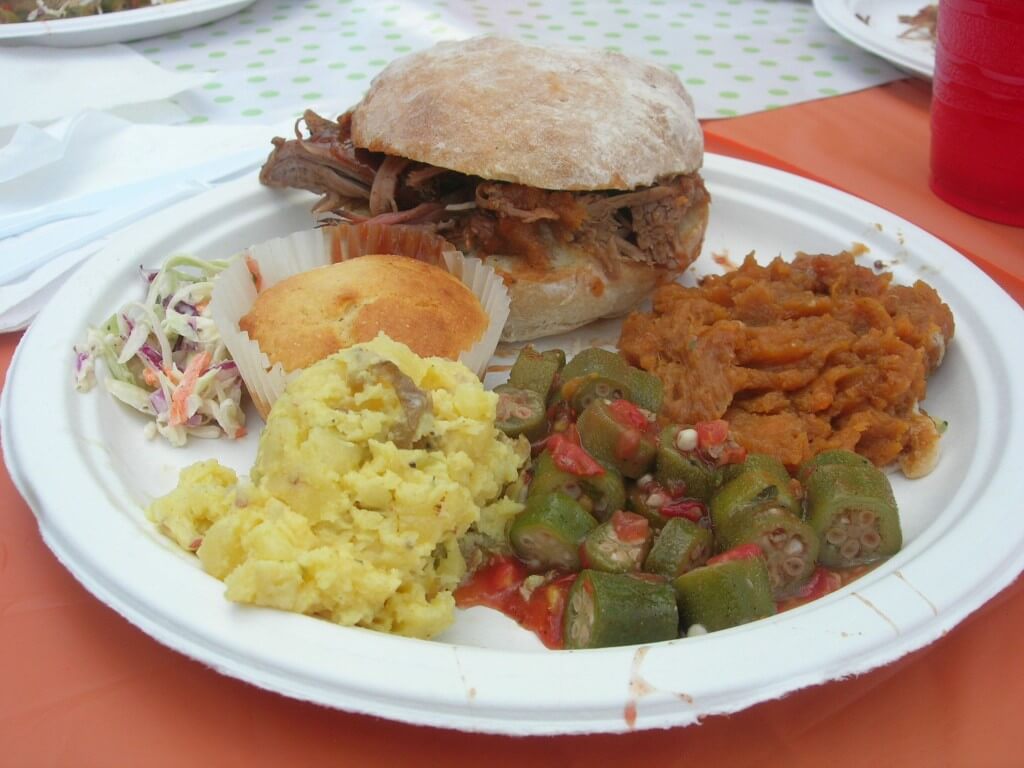 Farmers Market BBQ Plate