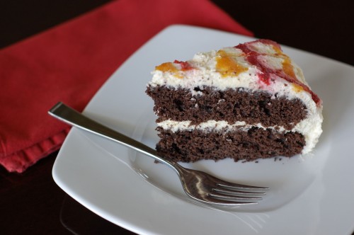 Whole Wheat Chocolate Cake Recipe from 100 Days of Real Food