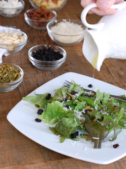 Salad Recipe by 100 days of Real Food Salad