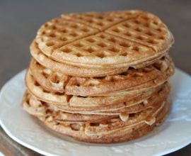 Recipe - Whole-Wheat Waffles from 100 Days of Real Food