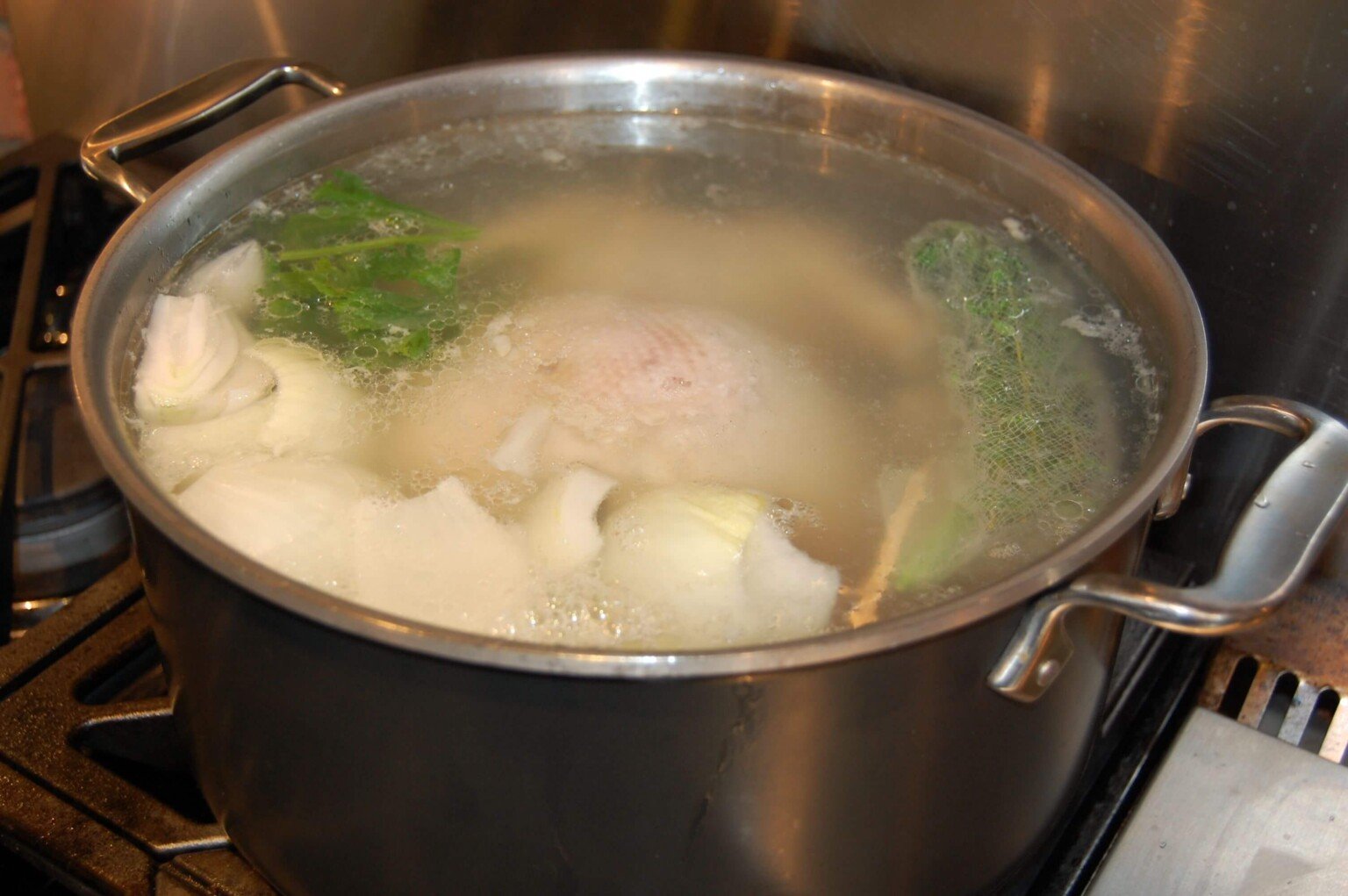 Homemade Chicken Stock Recipe ⋆ 100 Days of Real Food