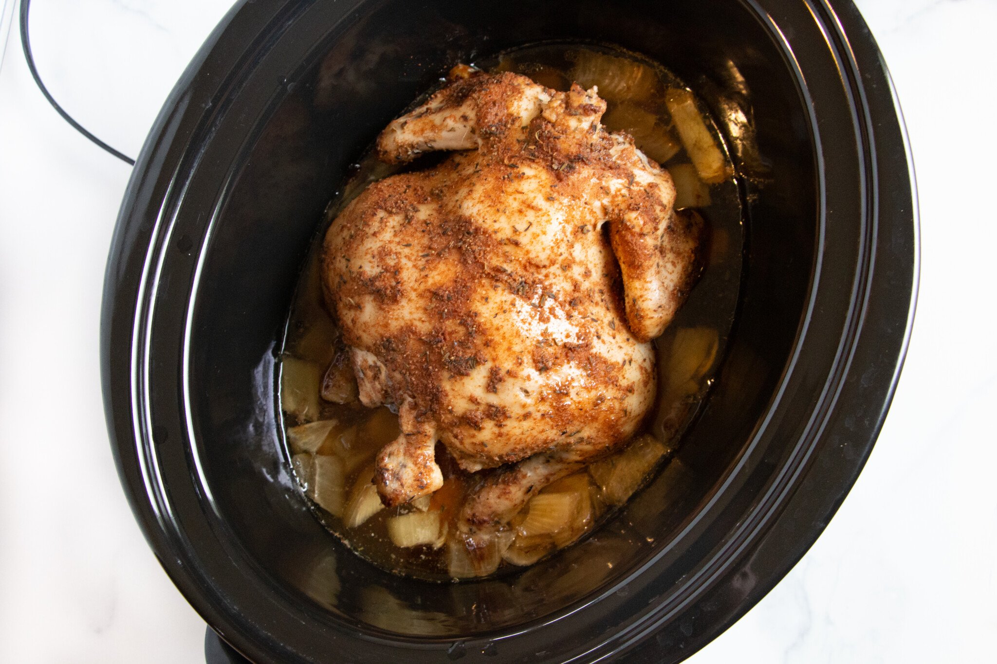 The Best Whole Chicken in a Crock Pot ⋆ 100 Days of Real Food