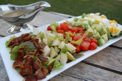 Recipe: Cobb Salad with Blue Cheese Dressing - 100 Days of Real Food