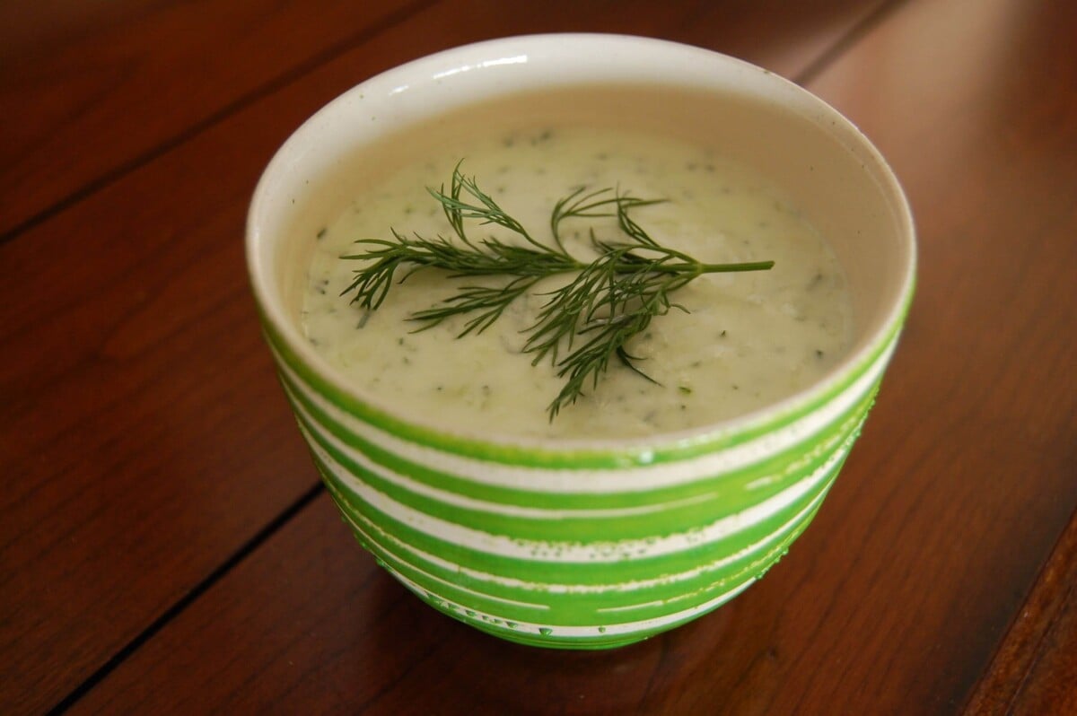Recipe Tzatziki Sauce for 100 Days of Real Food