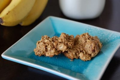 Pecan maple breakfast cookies for a healthy adult snack idea