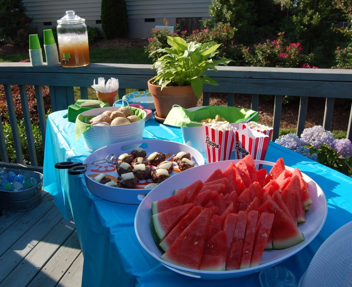 A “Real Food” Cookout ⋆ 100 Days of Real Food