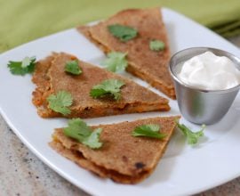 Quesadillas from 100 Days of Real Food