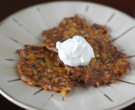 Vegetable Pancakes from 100 Days of Real Food