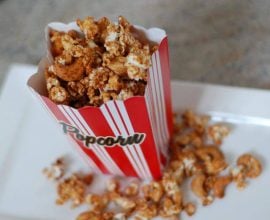 Cinnamon Glazed Popcorn from 100 Days of Real Food