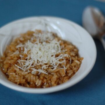 Brown Rice Risotto ⋆ 100 Days of Real Food