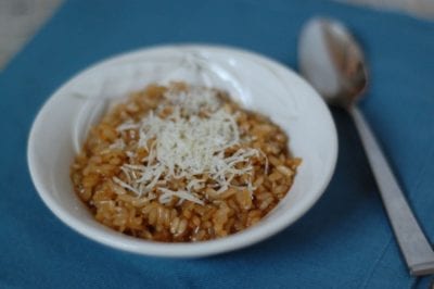 Brown Rice Risotto from 100 Days of Real Food