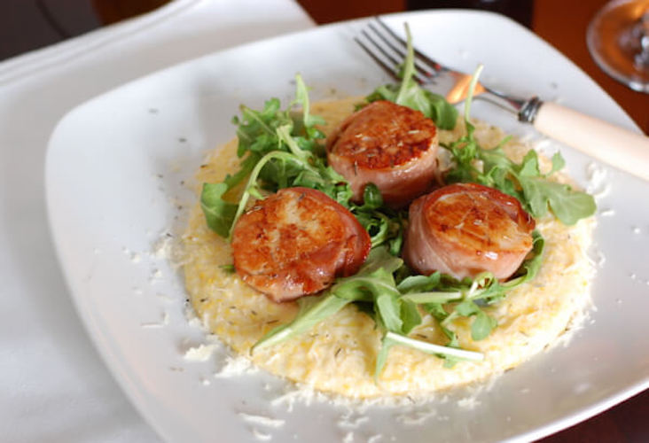Prosciutto Wrapped Scallops