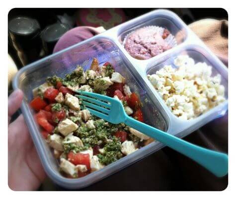 Adult caprese lunch Adult caprese lunch