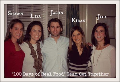 100 Days of Real Food team get together