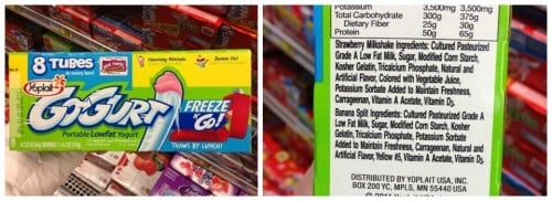 GoGurt - Misleading Food Products II on 100 Days of Real Food