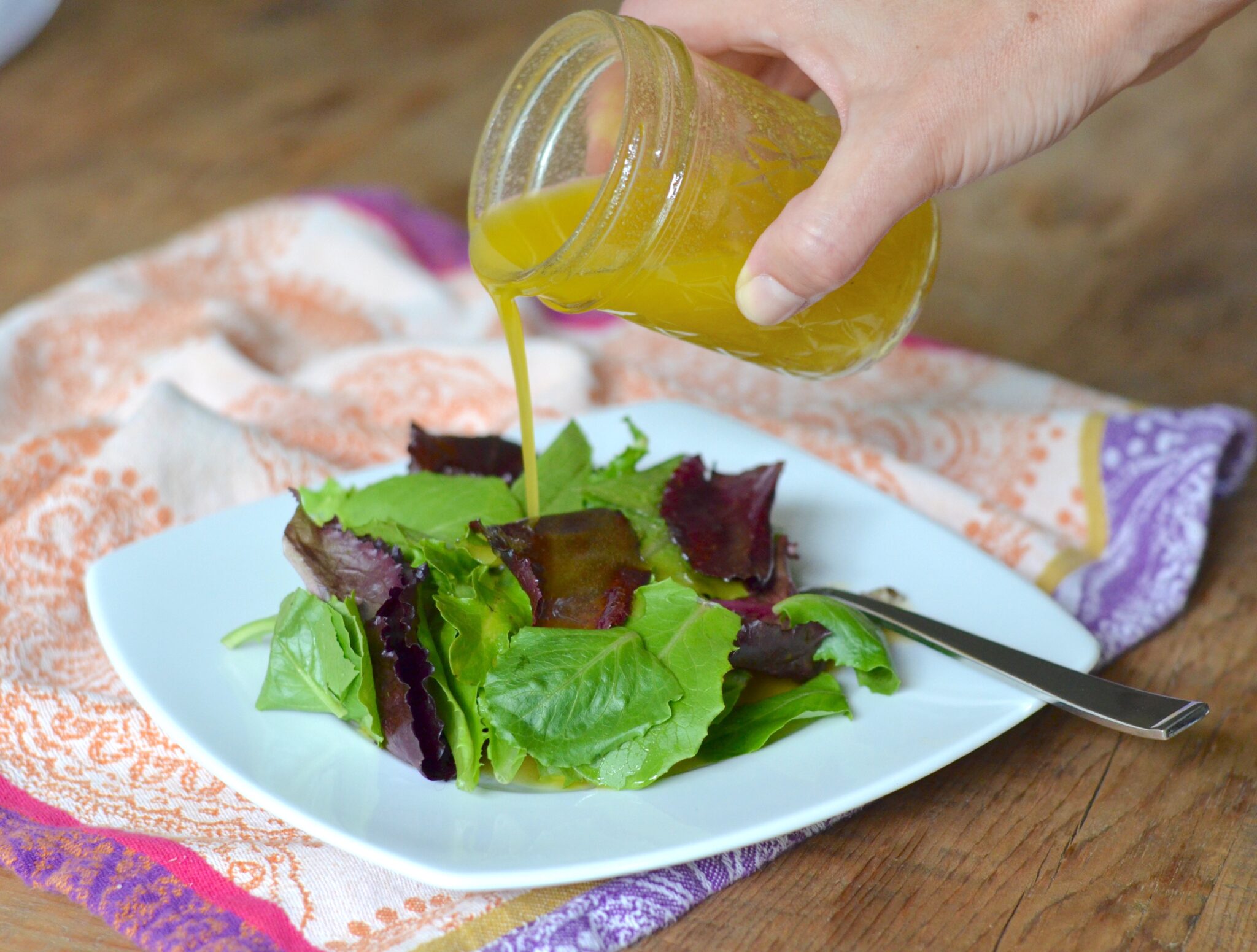 Easy Mustard Vinaigrette ⋆ 100 Days of Real Food