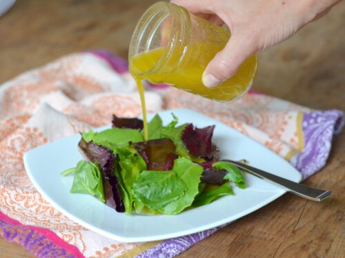 Easy Mustard Vinaigrette Dressing Recipe