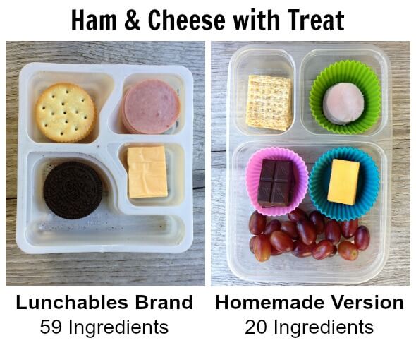 DIY Lunchables from 100 Days of #RealFood