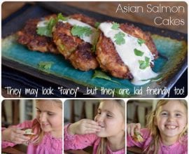 Asian Salmon Cakes from 100 Days of #RealFood