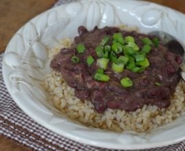 Red Beans and Rice from 100 Days of #RealFood