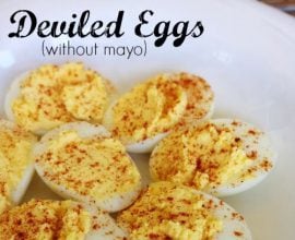Deviled Eggs from 100 Days of #RealFood