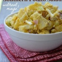 Potato Salad without Mayo from 100 Days of #RealFood