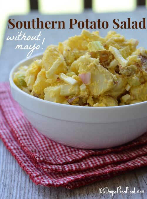 Southern Potato Salad Without Mayo