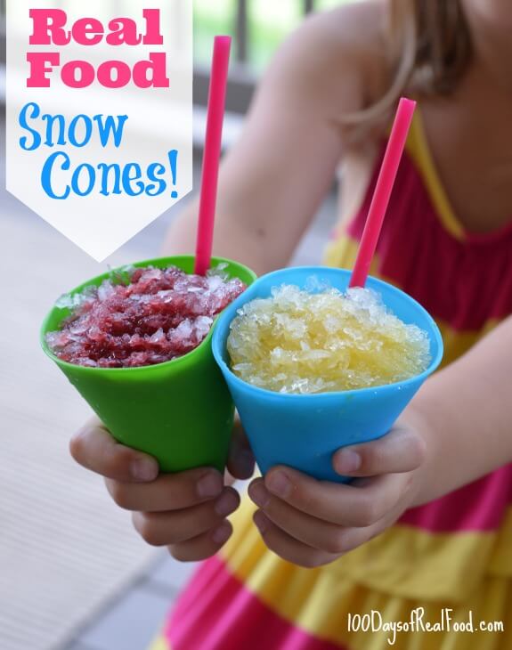 How to Make Snow Cones