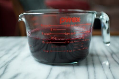 Honey Sweetened Blueberry Jam from Food in Jars at 100 Days of #RealFood