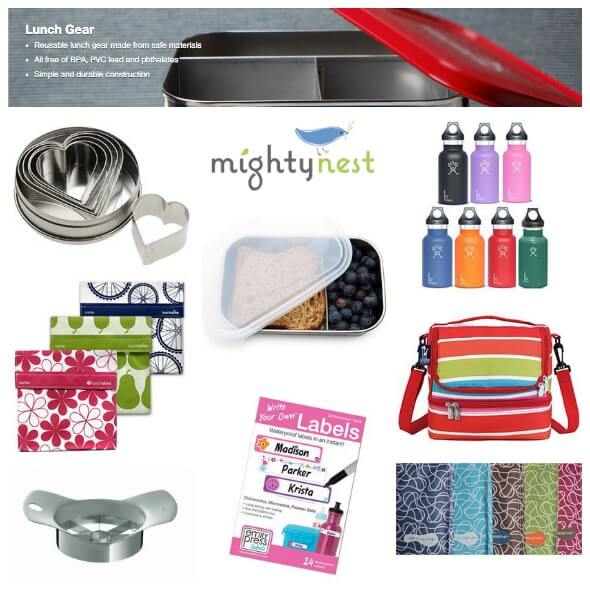 Back to School Lunch Gear on 100 Days of #RealFood