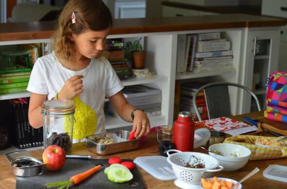 Real Food Lunches with MightNest on 100 Days of #RealFood