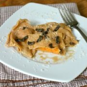 Sweet Potato Ravioli on 100 Days of #RealFood