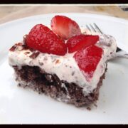 Homemade ice cream cake on 100 Days of #RealFood