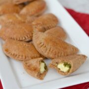 Pesto Cream Cheese Turnovers on 100 Days of #RealFood