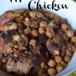 Slow Cooker Moroccan Chicken on 100 Days of #RealFood