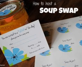 How to host a soup swap on 100 Days of #RealFood