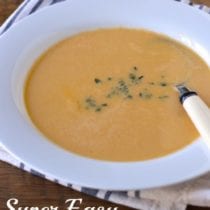 Super Easy Shrimp Bisque on 100 Days of #RealFood