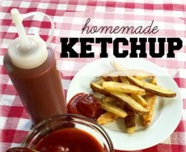 Recipe: Homemade Ketchup with Honey on 100 Days of #RealFood