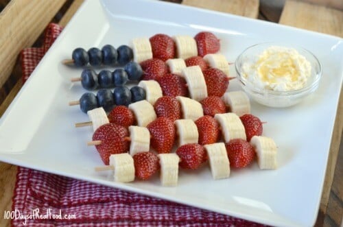 Snack Size Patriotic Kabobs