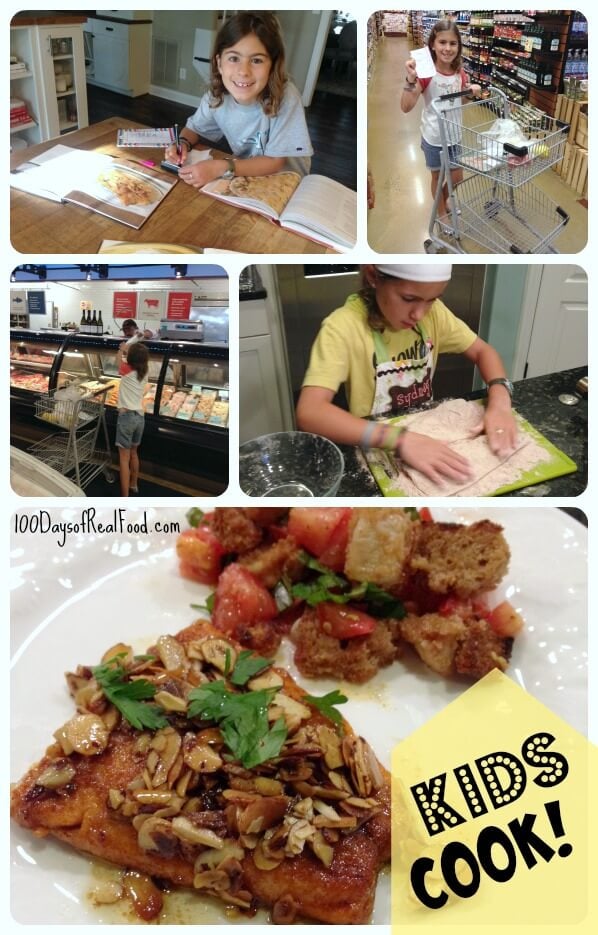 Kids Cook: A Summer Activity (and Beyond!) on 100 Days of #RealFood