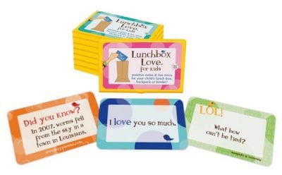 School Lunch Accessories on 100 Days of #RealFood (Lunchbox Love cards)