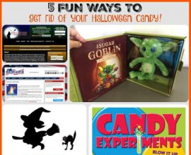 5 Fun Ways to get rid of your Halloween Candy