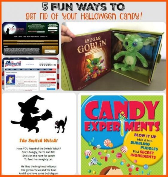 5 Fun Ways to get rid of your Halloween Candy
