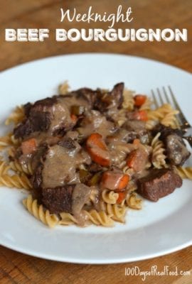 Weeknight Beef Bourguignon