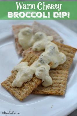 Warm Cheesy Broccoli Dip (to share!) 1