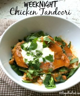 Tandoori Chicken on 100 Days of #RealFood
