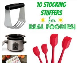 #StockingStuffers for Real Food Cooks on 100 Days of #RealFood