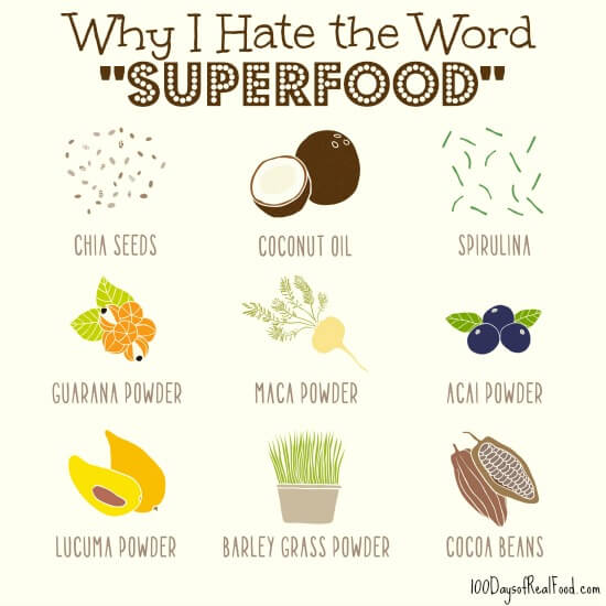 Why I hate the word Superfood on 100 Days of Real Food