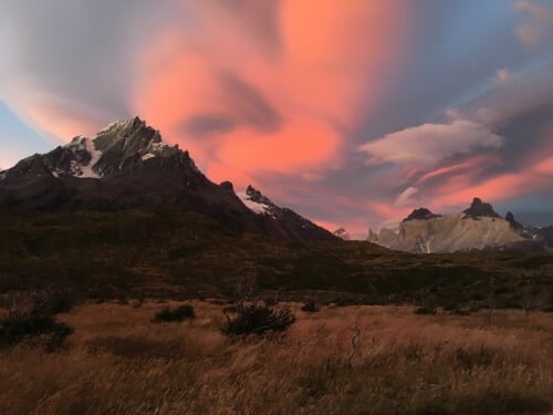 Sunset on W Trek on 100 Days of Real Food