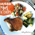 Braised Cajun Pork Chops on 100 Days of Real Food